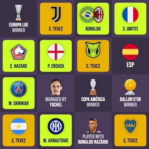 Football Bingo